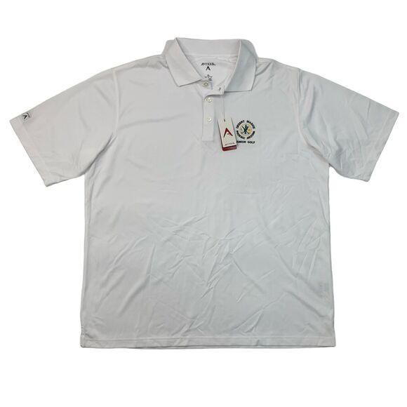 Antigua Polo Shirt Mens XL Pique Xtra-Lite Desert Mashie Junior Golf Arizona - Picture 1 of 14